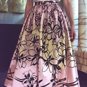 Floral Print Women's Skirt
